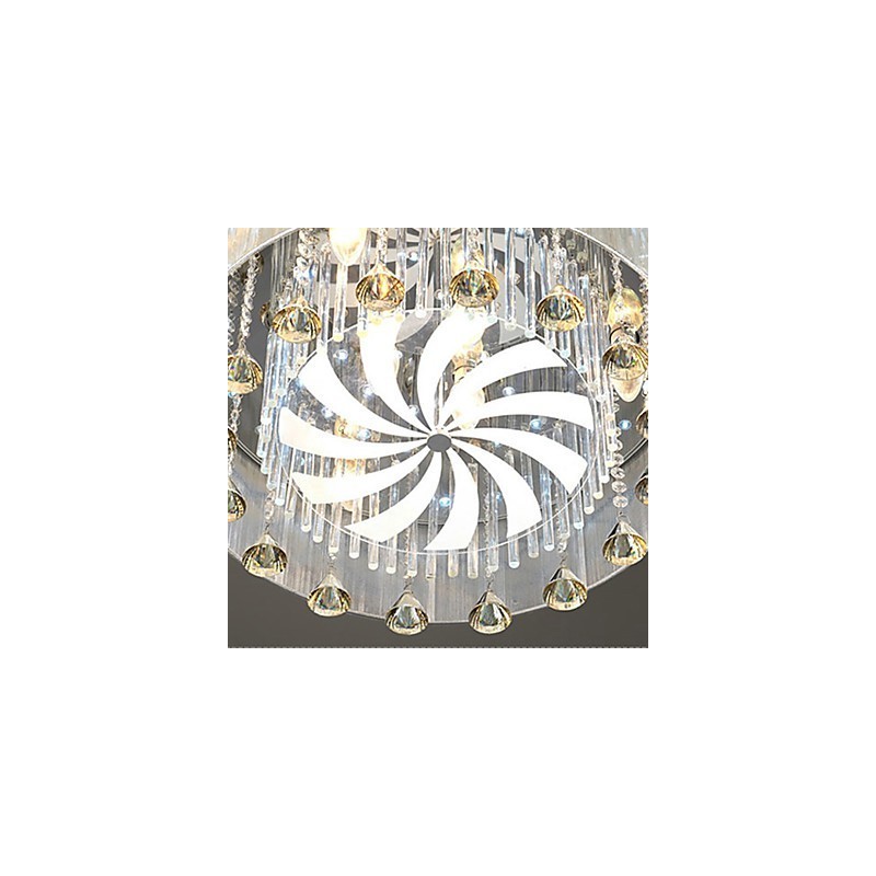 Flush Mount Crystal Modern Contemporary Glass