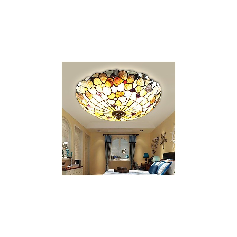 The Mediterranean Sea Shells Absorb Dome Light Rural Chimney 50 Cm In Diameter