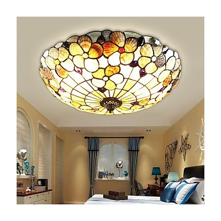 The Mediterranean Sea Shells Absorb Dome Light Rural Chimney 50 Cm In Diameter