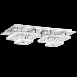 Flush Mounted Crystal Modern Contemporary Living Bed Kids