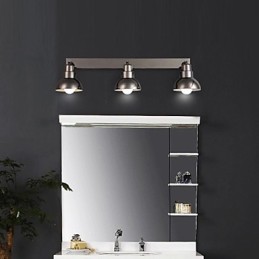 Flush Mount Trinal head Light White Glass Aluminum Frame Fashion Modern