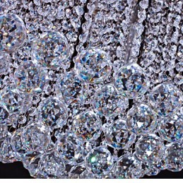 Flush Mount Crystal Modern Contemporary Metal