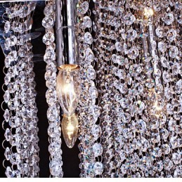 Flush Mount Crystal Modern Contemporary Metal