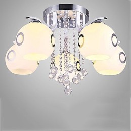 Flush Mount Crystal Modern Contemporary Glass