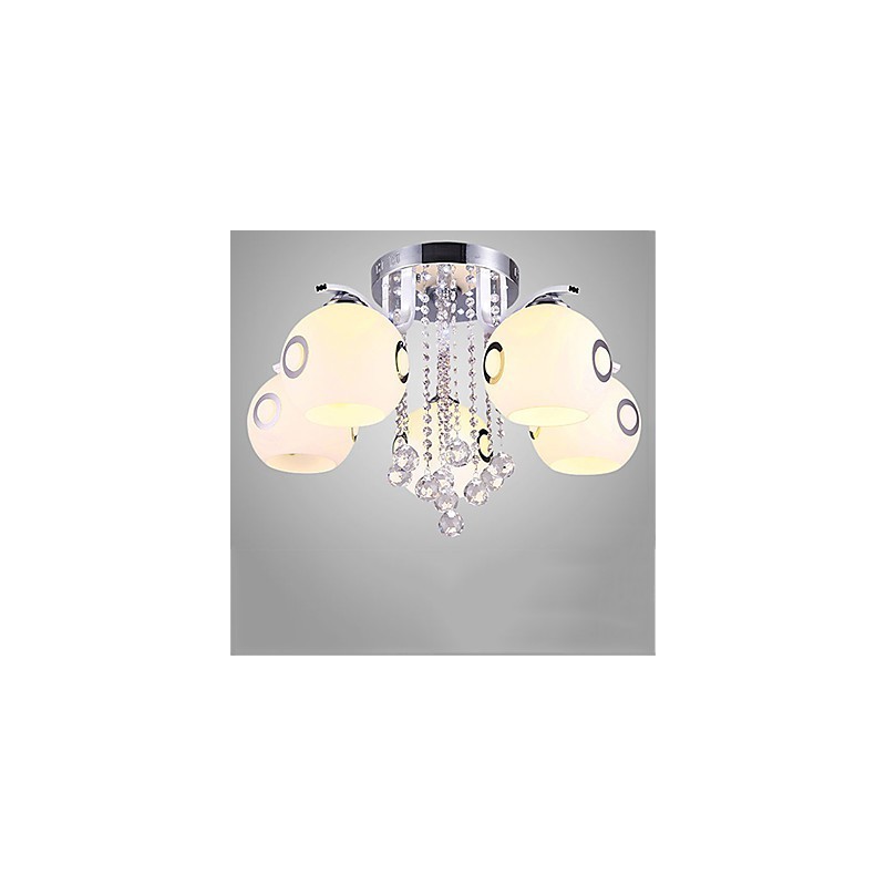 Flush Mount Crystal Modern Contemporary Glass