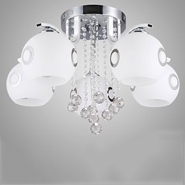 Flush Mount Crystal Modern Contemporary Glass