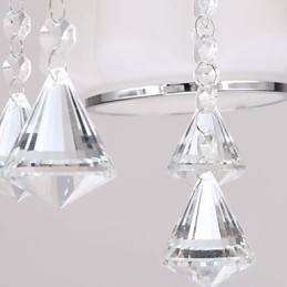 Flush Mount Crystal Modern Contemporary Glass