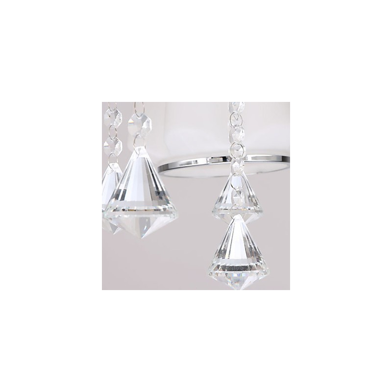 Flush Mount Crystal Modern Contemporary Glass