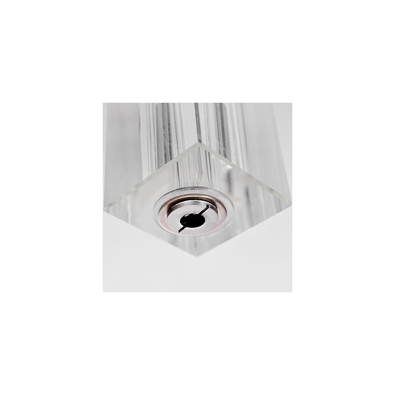 Modern Contemporary Island Crystal Chrome Metal Pendant Light