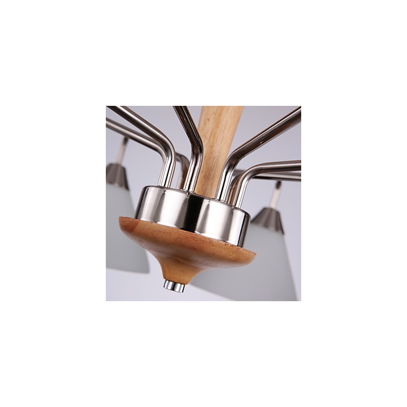 Flush Mount Mini Style Modern Contemporary Wood Bamboo