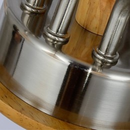 Flush Mount Mini Style Modern Contemporary Wood Bamboo