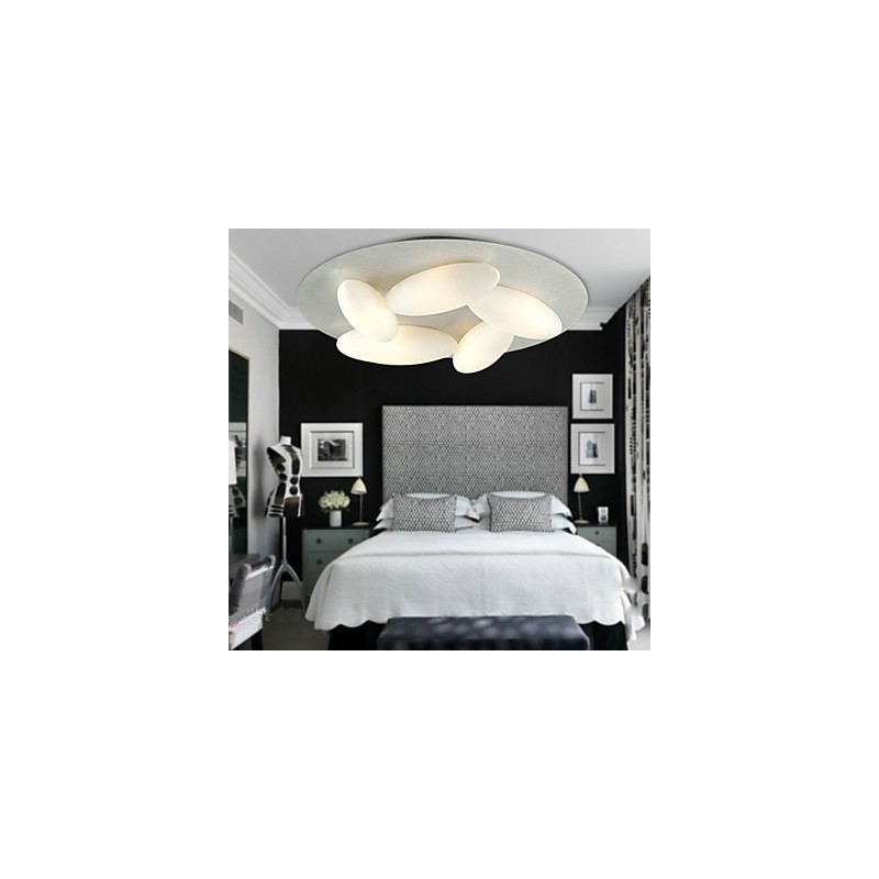 Modern Flush Mount with 5 Lights (G9 Bulb Base)