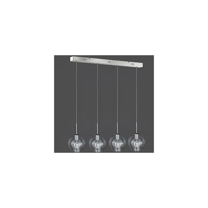 Modern Contemporary Traditional Classic Chrome Metal Pendant Light Kids 4 Light Pendant Lamp