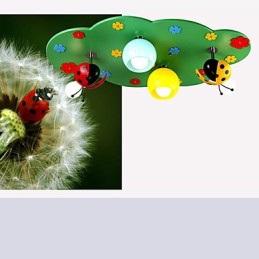 Flush Mount Modern Contemporary Wood Bamboo