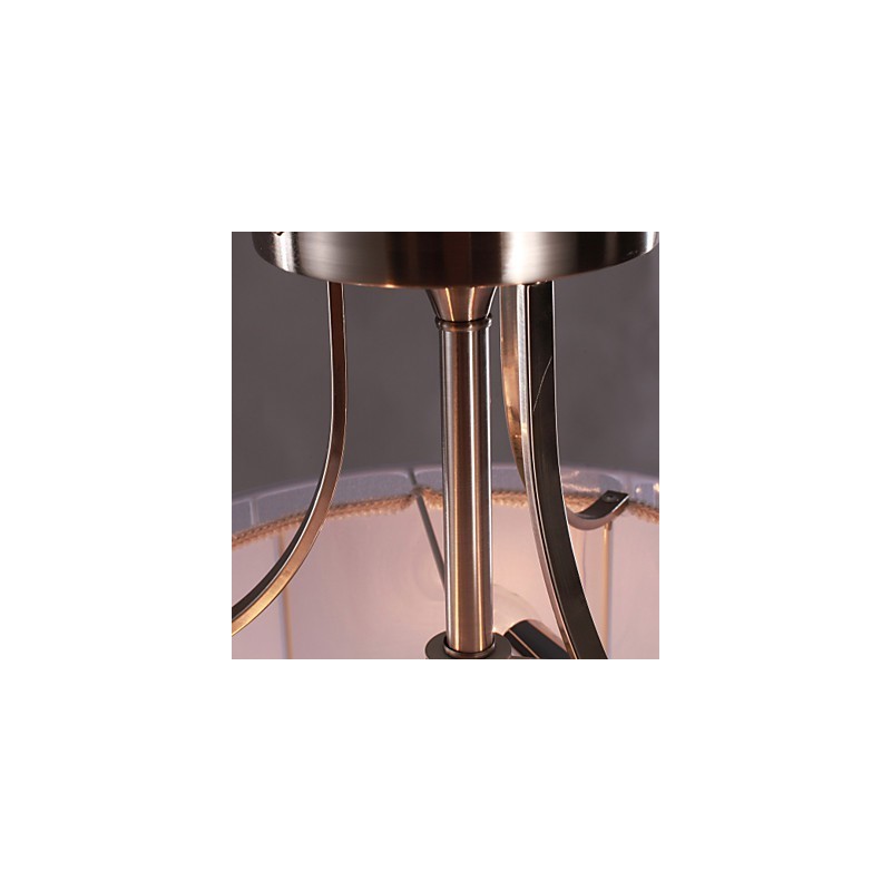 Modern Acrylic Flush Mount with 3 Lights Cylinder Design