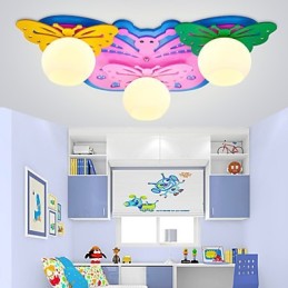 Flush Mount Modern Contemporary Wood Bamboo