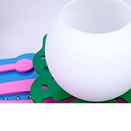 Flush Mount Modern Contemporary Wood Bamboo