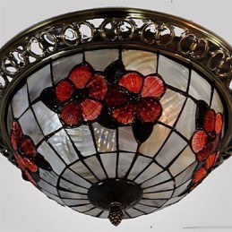 Mini Style Brass Metal Flush Mount