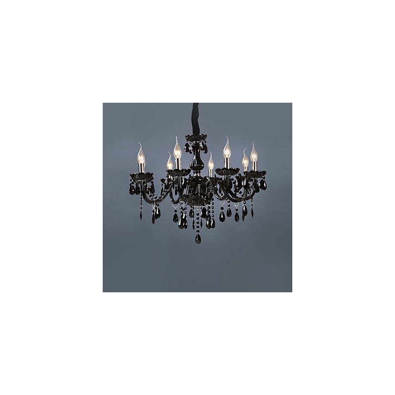 Modern Contemporary Crystal Electroplated Chandelier