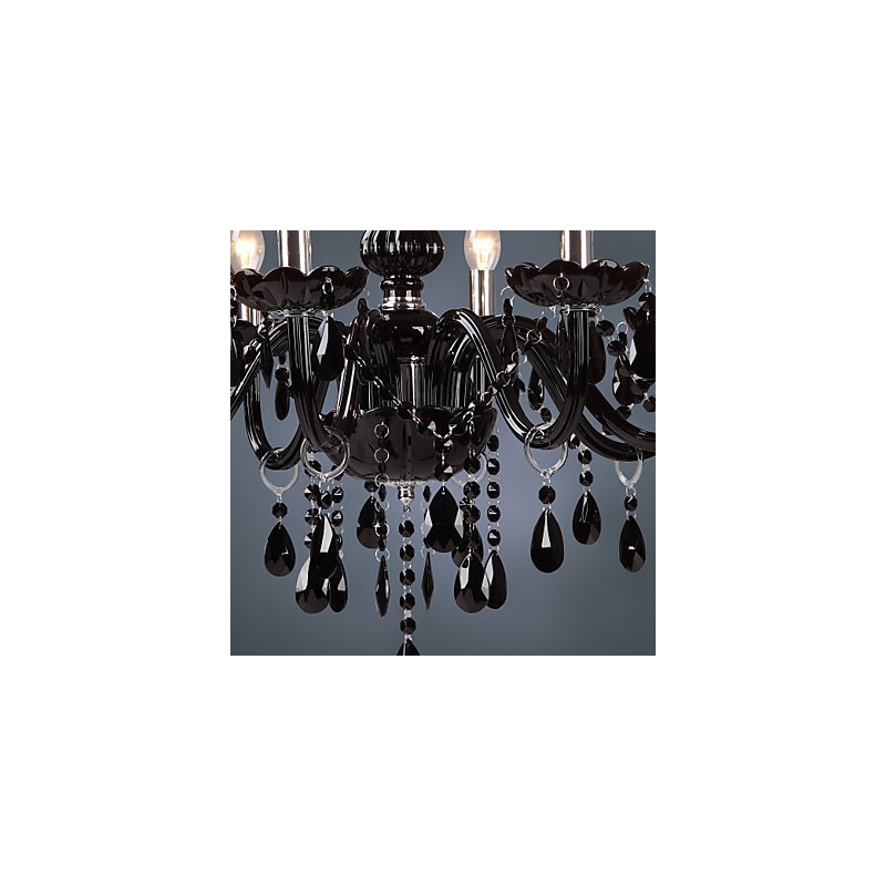 Modern Contemporary Crystal Electroplated Chandelier