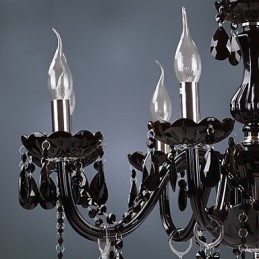Modern Contemporary Crystal Electroplated Chandelier