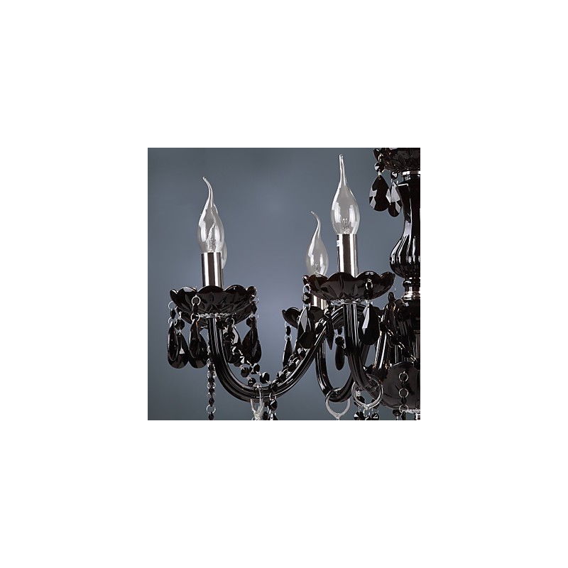 Modern Contemporary Crystal Electroplated Chandelier