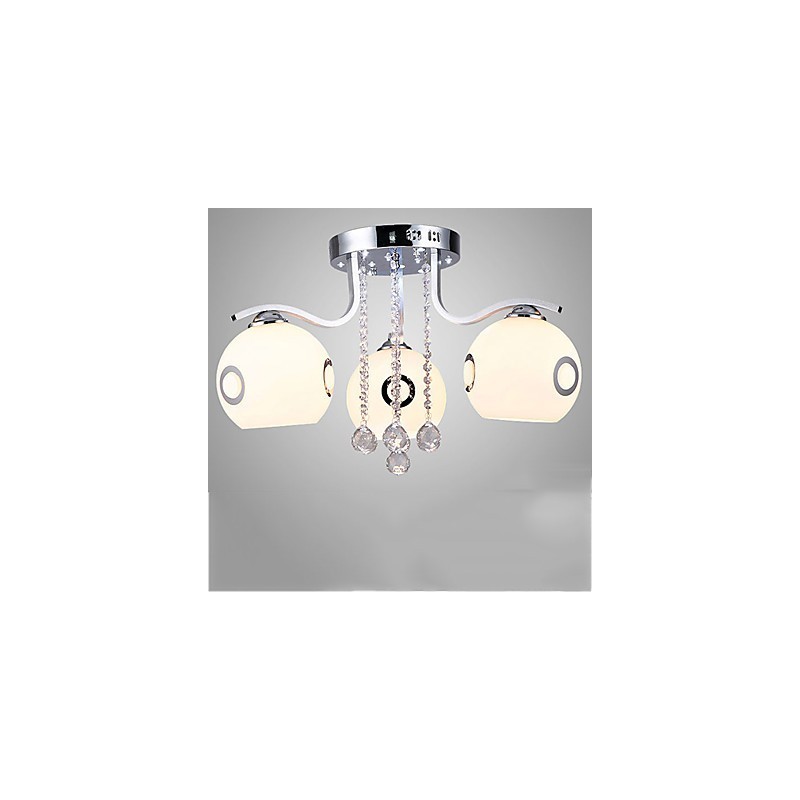 Flush Mount Crystal Modern Contemporary Glass