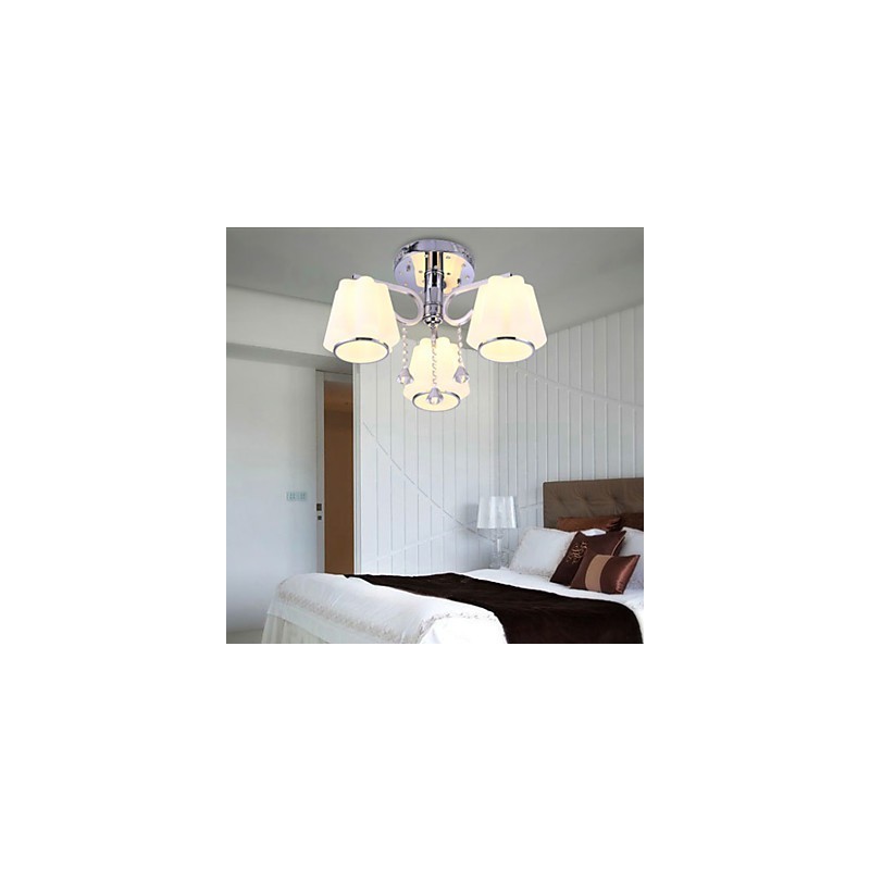 Flush Mount Crystal Modern Contemporary Glass