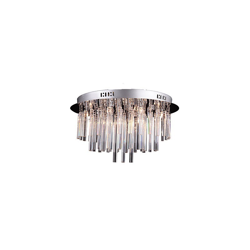 Modern Crystal Chandelier with 12 Lights