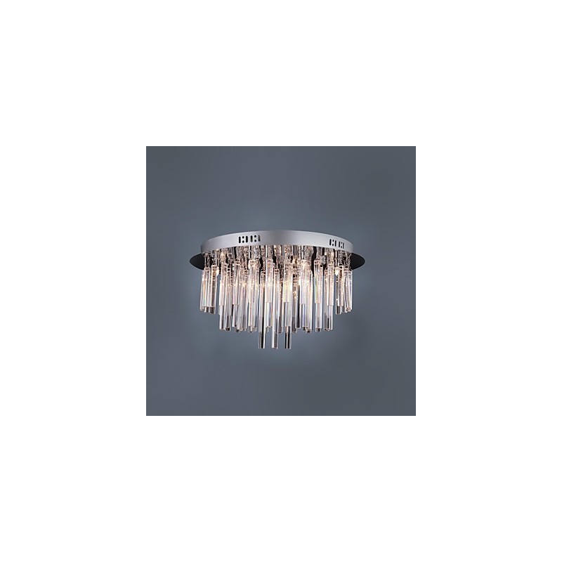 Modern Crystal Chandelier with 12 Lights