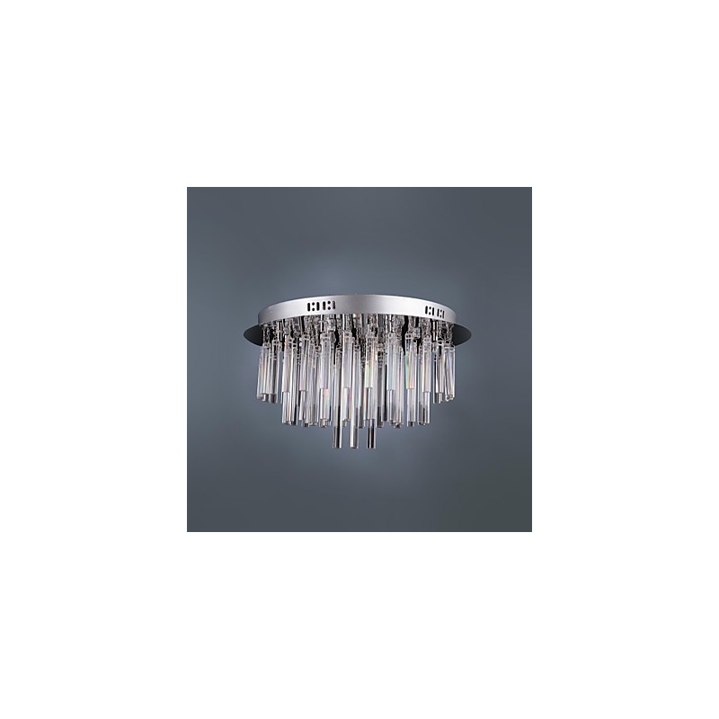 Modern Crystal Chandelier with 12 Lights