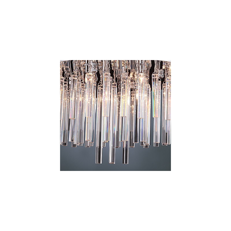 Modern Crystal Chandelier with 12 Lights
