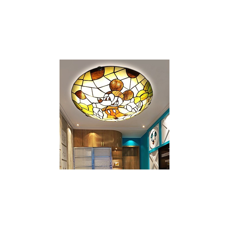 The Mediterranean Dome Light Sweet Children Mickey Mouse Dome Light 40 Cm in Diameter