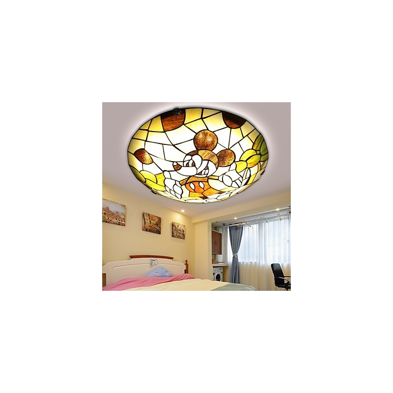 The Mediterranean Dome Light Sweet Children Mickey Mouse Dome Light 40 Cm in Diameter