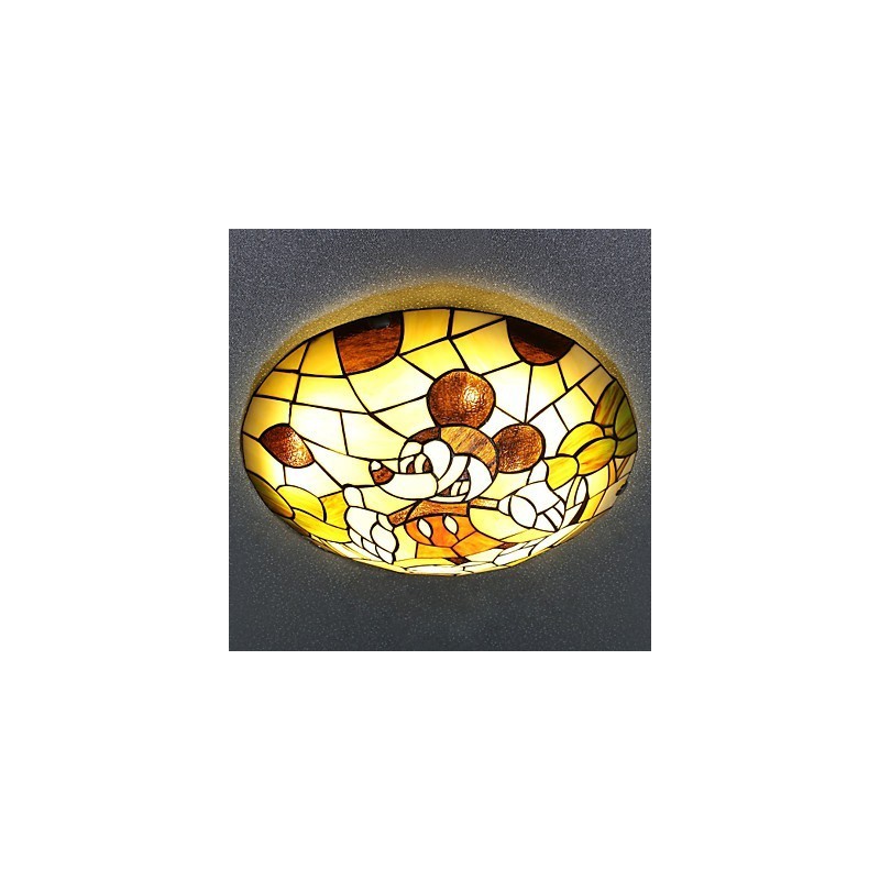 The Mediterranean Dome Light Sweet Children Mickey Mouse Dome Light 40 Cm in Diameter