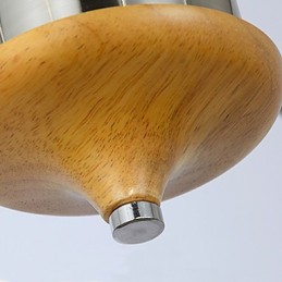 Vintage Mini Style Painting Wood Bamboo Flush Mount