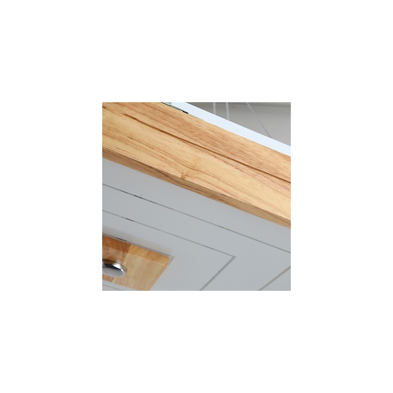 Modern Contemporary Mini Style Painting Wood Bamboo Flush Mount