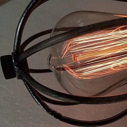 Vintage Mini Style Painting Metal Flush Mount