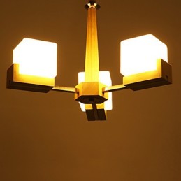 Flush Mount Mini Style Modern Contemporary Wood