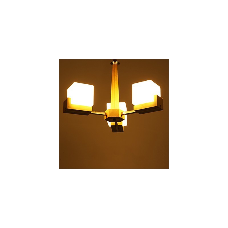 Flush Mount Mini Style Modern Contemporary Wood