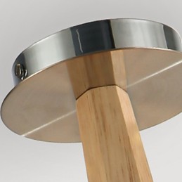 Flush Mount Mini Style Modern Contemporary Wood