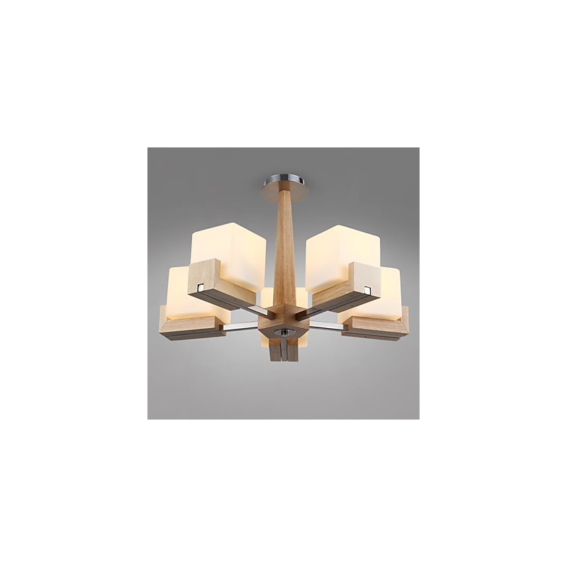 Flush Mount Mini Style Modern Contemporary Bamboo