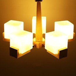 Flush Mount Mini Style Modern Contemporary Bamboo