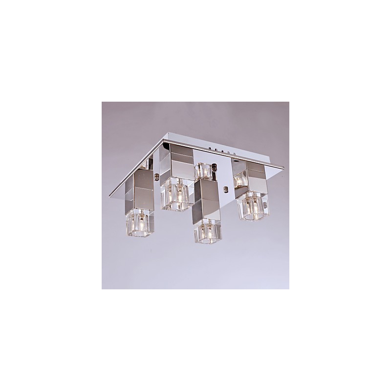 Flush Mount Mini Style Modern Contemporary Metal