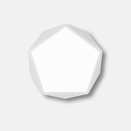 Modern Contemporary Painting Metal Flush Mount