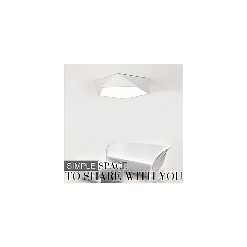 Modern Contemporary Painting Metal Flush Mount