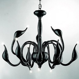 Modern Contemporary Painting Metal Chandelier Pendant Light