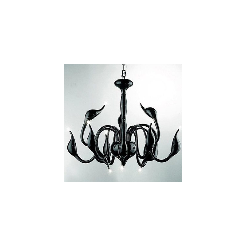 Modern Contemporary Painting Metal Chandelier Pendant Light