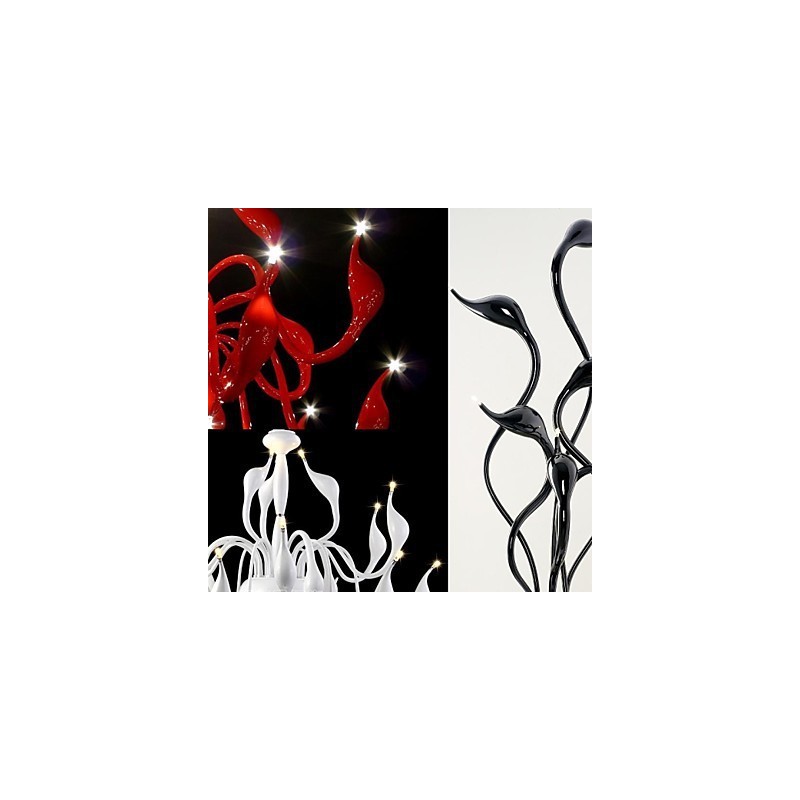 Modern Contemporary Painting Metal Chandelier Pendant Light