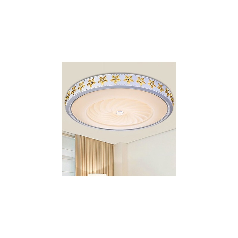 Modern Contemporary Crystal Others Metal Flush Mount